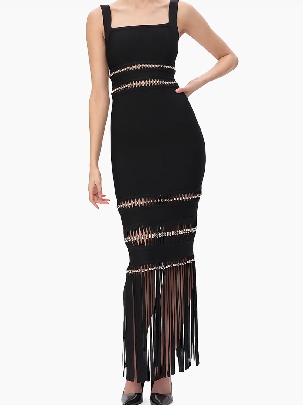 Herve Leger Ines Gown XXS NWT